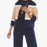 Chico's  Travelers Knit Colorblock Jacket Size Small‎ Photo 0