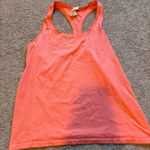 Fabletics Coral  Racerback Workout Tank Top size large Photo 0