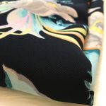 Ann Taylor | Floral Navy Blue Crewneck Blouse Photo 2