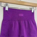 Bo+Tee  Purple Push Yourself Bike Shorts Photo 2