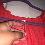 Free People Coral Embroidered Boho Blouse Top Photo 3