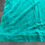 Forever 21 Jewel Tone Colorblock Striped Boxy Crop Top White/Blue/Emerald - Small Photo 14