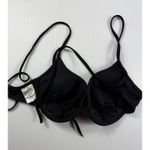 Body Glove Swimsuit Bikini Set Black Padded Top M Zipper print Bottom XS Photo 7