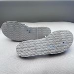 Kate Spade  Icarus Studded Leather Striped Black White Pineapple Slide Sandal 7.5 Photo 6