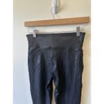 Spanx  Faux Leather Leggings Black Compression Women's Size Medium Photo 6