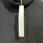 Caslon Women’s Cowl Neck Wool Blend Scoop Hem Sweater Black Size Small NWT Photo 5