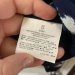 Old Navy  Blue Print Pull On Pleated Aline Skirt size XS Photo 2