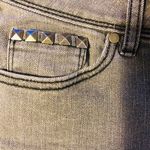 a.n.a Gray Ombré Ankle Skinny Jeans Photo 5