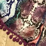 Ocean Drive Tassel Geometric Athletic Leisure Pom Pom Shorts Size Small … Photo 2