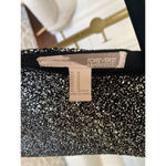 Forever 21 Black Glitter Bodycon Mini Dress  Sparkle Partycore Clubwear Night Lux Photo 7