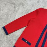 Castleberry Women’s Vintage Cardigan Knit Sweater Longsleeve in Red Size 8 Photo 4