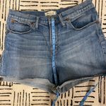 Madewell  High Waisted Jean Shorts Cuffed 30 Photo 3
