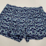 a.n.a  A New Approach Women's Beach Shorts Ikat Blur Summer Purple Size Large Photo 0