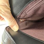 Coach  Lillie Carryall Black Crocodile Embossed Leather Satchel Handbag Photo 11