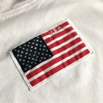 August Max Woman American Flag Rhinestone Bling Tee, White, Size X (Plus) White Photo 7