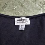 Unique Vintage  Black Bow Tie Bodycon Midi dress Photo 2