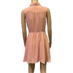 Foreign Exchange  Collared Plunge Neckline Lightweight Sleeveless Mini Dress S Photo 3