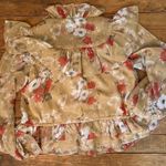 Walter Baker  women’s romantic ruffled floral top long sleeve size medium Photo 7