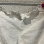 Princess Polly cream tie front crop top size 4 Photo 5