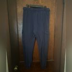 Wanakome  navy blue cargo sweatpants size M Photo 2