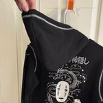 Spirited Away 2001 black chain hoodie size small Photo 8