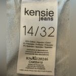 Kensie Blue Vintage Luxe “The Ella” High Ride Straight Jeans 14/32 Photo 4