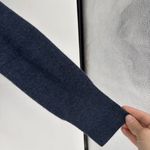 Lululemon Merino Wool-Blend Ribbed Turtleneck Sweater Heathered True Navy Size 2 Photo 5