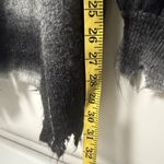 Daytrip Sweater Womens XS Gradient Striped Cardigan Destructed Wool Emo Grunge Photo 8