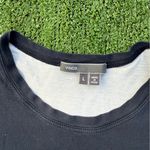 Vince  Pima cotton color block navy and White Top, size L Photo 3