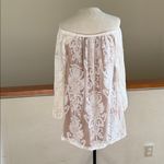 For Love & Lemons lace off the shoulder long sleeve dress Photo 4