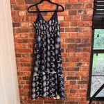 Simplee Apparel Simplee women’s embroidered boho beach tiered slip midi dress blue M Photo 4