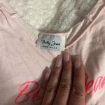 LG Betty Jean pink cotton scoop baby doll T shirt Photo 3