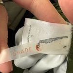 Shade & Shore Size L One Piece Swimsuit Olive Green Side Knot Open Back NEW Photo 4