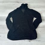 Anthropologie Crochet Hooded Cover-Up Dress Black S NWT IN PACKAGE Photo 8