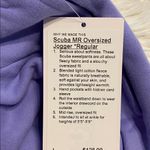 Lululemon Athletica Lavender Scuba MR Oversized Jogger Regular size L brand new Photo 6