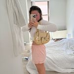 Free People  x Vintage Cream/Tan Crocodile Skin Shoulder Bag Photo 1