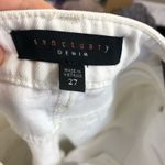 Sanctuary NWT  denim Robbie white embroidered jeans Photo 5