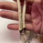 Loft Signed  Beaded Long Rope Chain Statement Necklace Photo 11