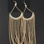 Guess  Waterfall Chains & Crystals Earrings Photo 0