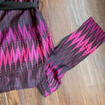 Original MILLY Of New York mini dress in size 2 100% silk, pink, purple, black Photo 4