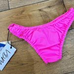 VDM Stevie Reversible Bikini Bottom Neon Pink Wave & Neon Pink Womens Size Small Photo 6
