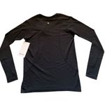 Lululemon  swiftly tech long sleeve 2.0 black size 10 hip length shirt pullover Photo 4