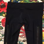 LNA  black leggings with high zipper at back M Photo 2