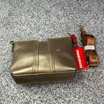 Montana West Gold Crossbody Bag with Wide Guitar Strap Photo 1