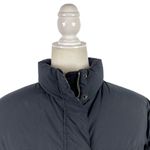 L.L.Bean Black and Pink Puffer Feather Down Puffer Full Zip Ski Winter Jacket M Photo 2