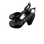 Madden Girl  Caicos platform heeled sandal in black patent leather Size 8 $119 Photo 4