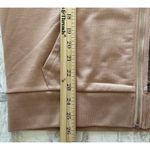 Homme Femme Pink Skeleton Hoodie Dusty Rose Full Zip Streetwear Graphic Zip Sz S Photo 3