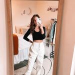 Topshop Cream High Rise Pants!! Photo 6