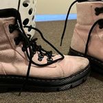 Dr. Martens Chalk Pink Dr Martin Combat Boots Photo 0