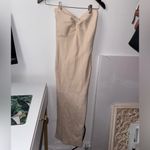 SheIn Twist Front Knit Bodycon Maxi Tube Dress Photo 3